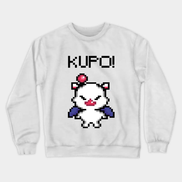 Moogle Kupo Crewneck Sweatshirt by CapturedinWords